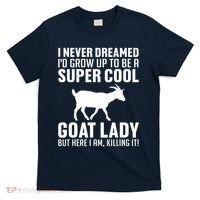 Cool Goats For Women Girl Goat Whisperer Pygmy Goat Animal T-Shirt thumb 0