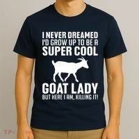 Cool Goats For Women Girl Goat Whisperer Pygmy Goat Animal T-Shirt thumb 3
