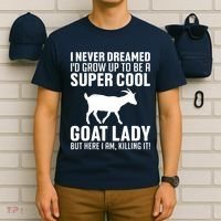 Cool Goats For Women Girl Goat Whisperer Pygmy Goat Animal T-Shirt thumb 6