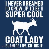 Cool Goats For Women Girl Goat Whisperer Pygmy Goat Animal T-Shirt thumb 7