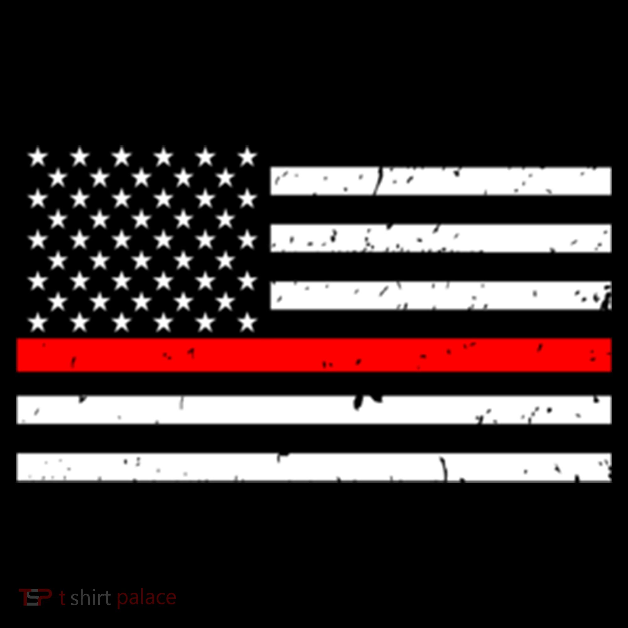 Cool Gift Firefighter Thin Red Line Flag Gift Women's Hoodie
