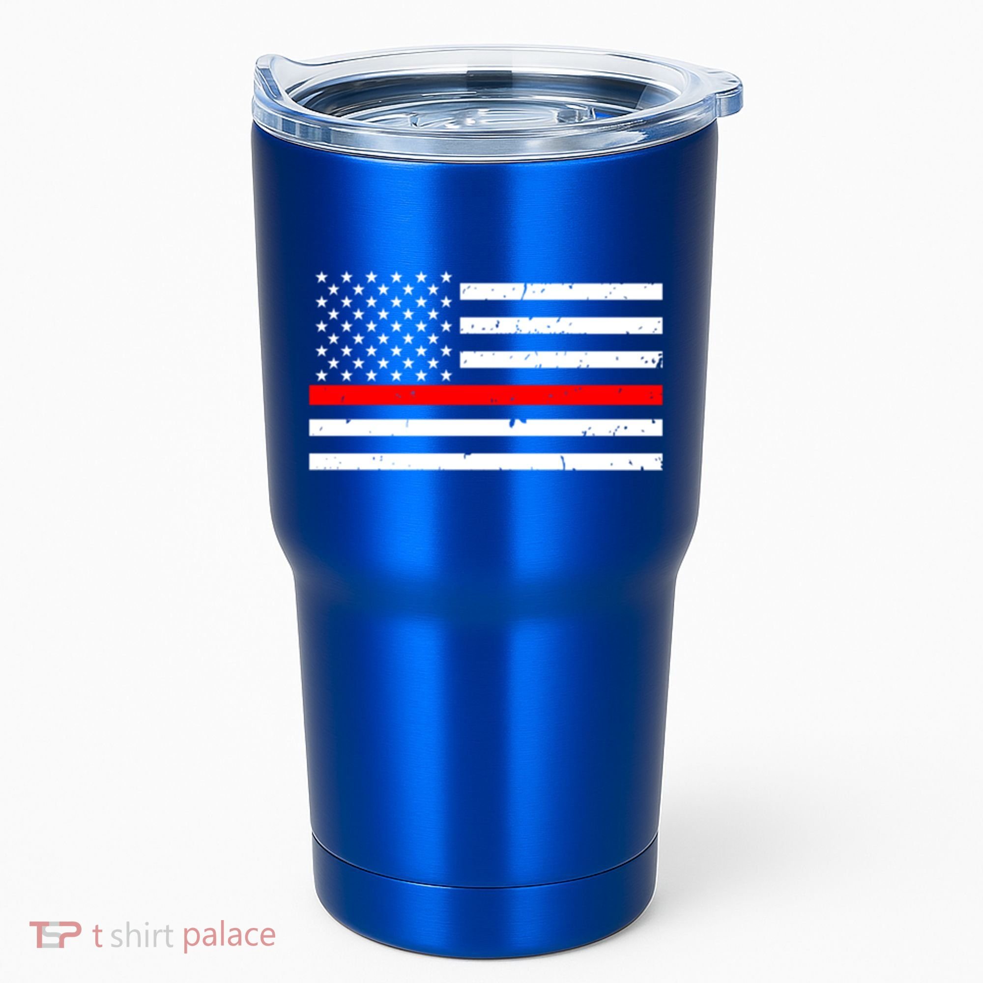 Cool Gift Firefighter Thin Red Line Flag Gift Tumbler