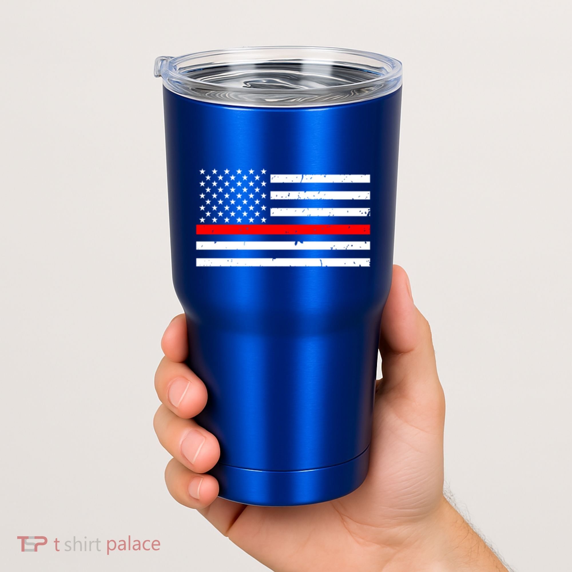 Cool Gift Firefighter Thin Red Line Flag Gift Tumbler