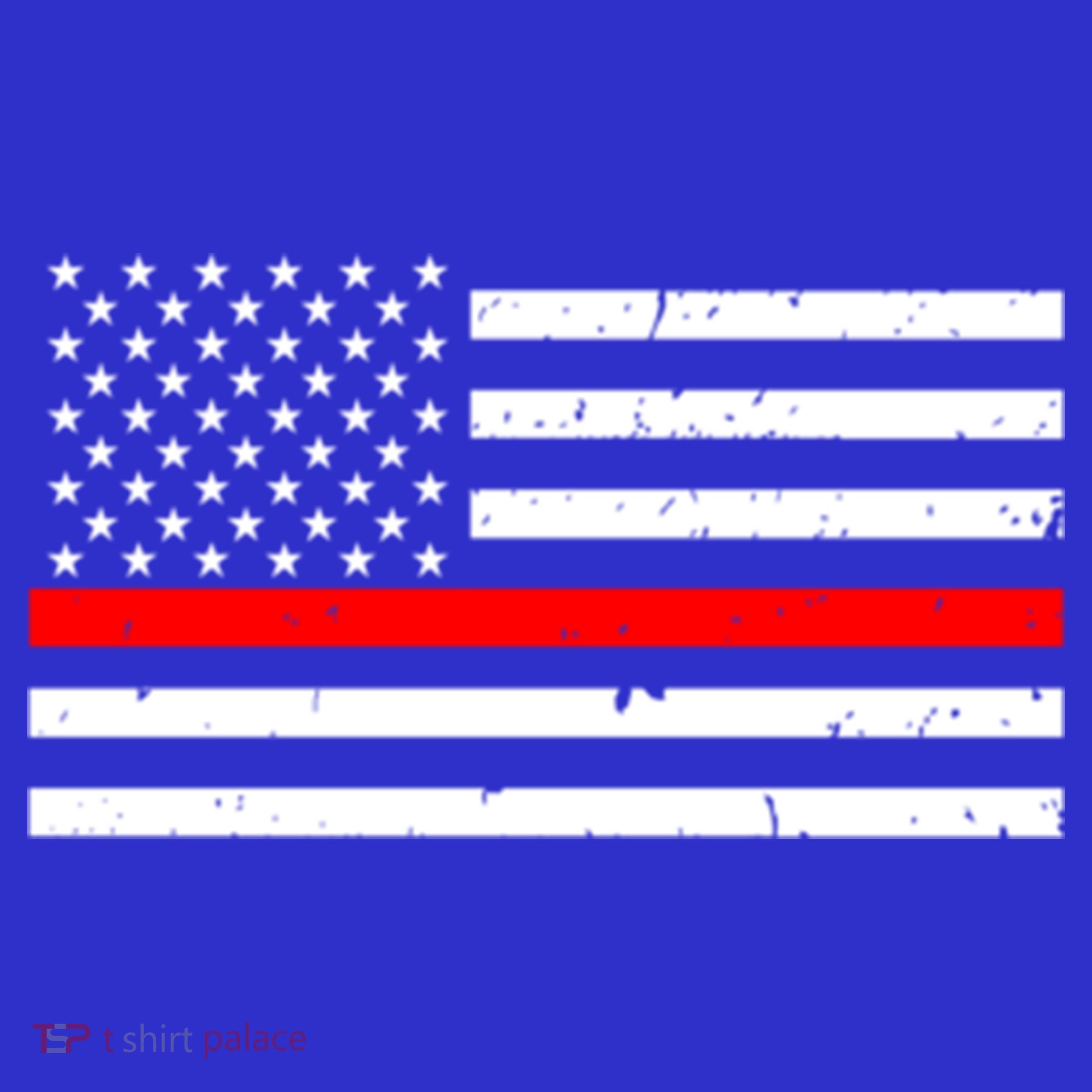 Cool Gift Firefighter Thin Red Line Flag Gift Women's T-Shirt