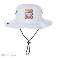 Cute Ghost Floral Boo Halloween Boy Girl Ghost Spooky Season Bucket Hat thumb 0