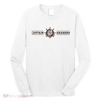 Captain Grandpa Family Grandchild Boating Long Sleeve Shirt thumb 0