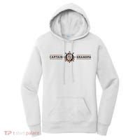 Captain Grandpa Family Grandchild Boating Women's Hoodie thumb 0