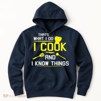 Chef Geek Food FUNNY I COOK AND I KNOW THINGS Hoodie thumb 0