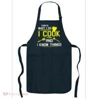 Chef Geek Food FUNNY I COOK AND I KNOW THINGS Apron thumb 0