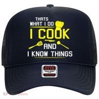 Chef Geek Food FUNNY I COOK AND I KNOW THINGS Hat thumb 0