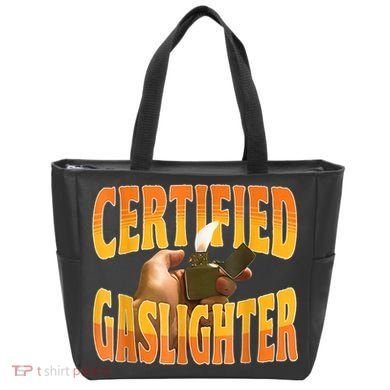 Certified Gaslighter Funny Sarcasm Oddly Specific Meme Tote Bag