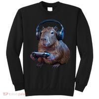 Capybara Gaming - Funny Gamer Capybara  Sweatshirt thumb 0