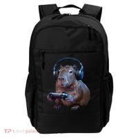 Capybara Gaming - Funny Gamer Capybara  Backpack thumb 0