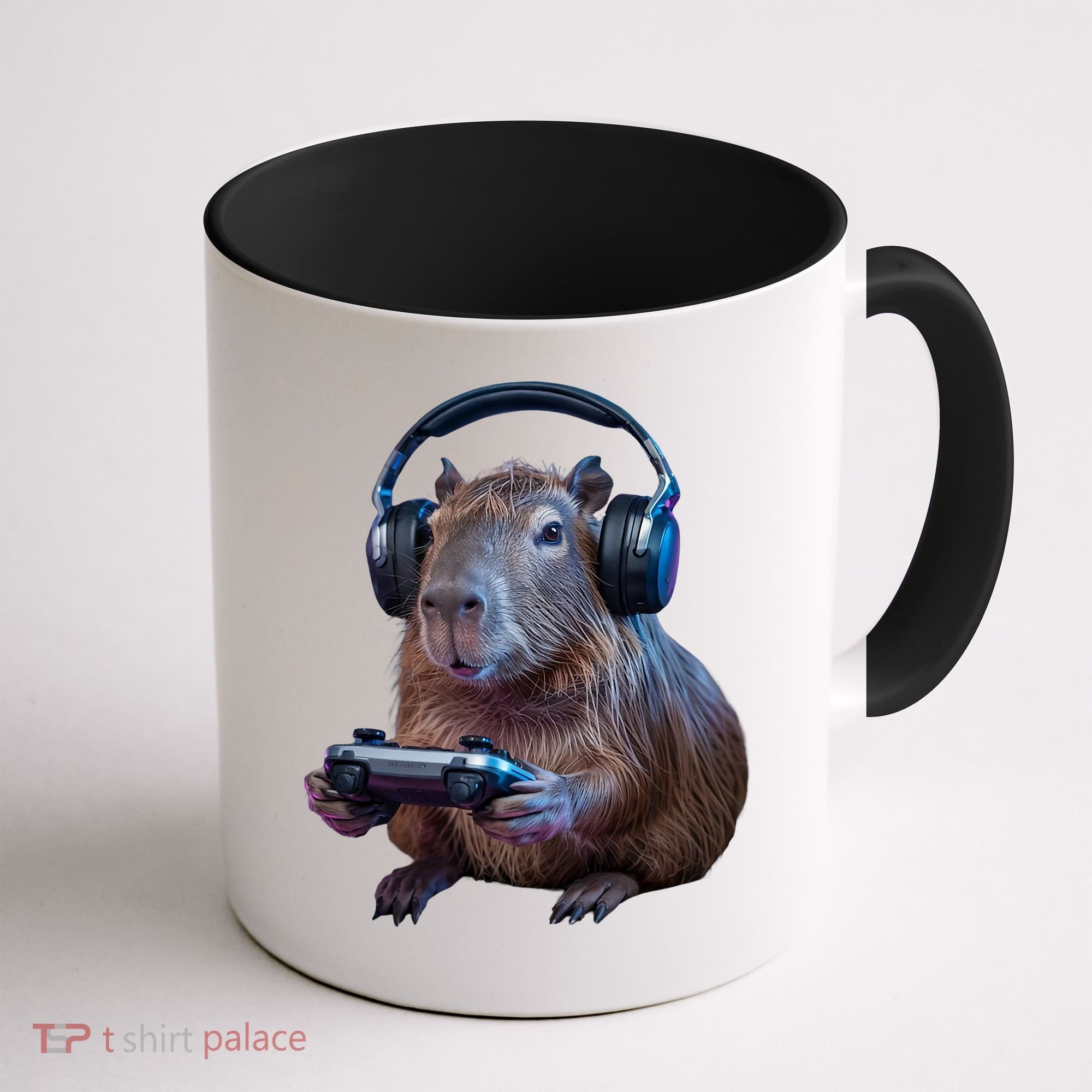 Capybara Gaming - Funny Gamer Capybara  Coffee Mug