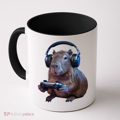 Capybara Gaming - Funny Gamer Capybara  Coffee Mug