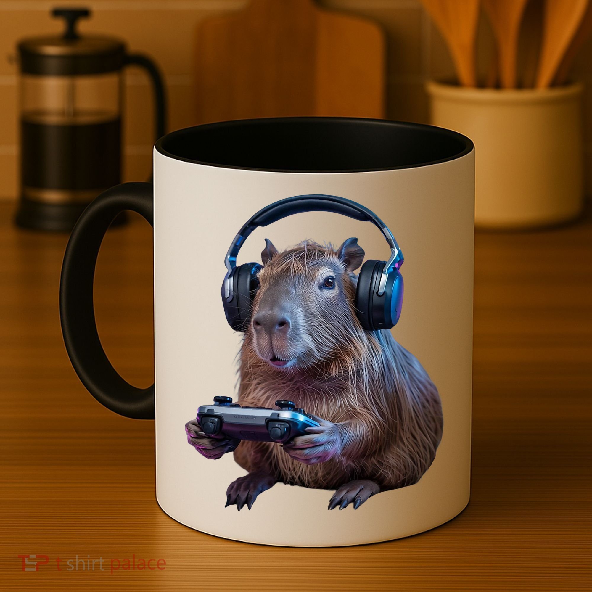 Capybara Gaming - Funny Gamer Capybara  Coffee Mug
