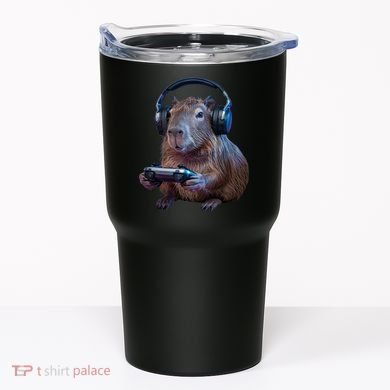 Capybara Gaming - Funny Gamer Capybara  Tumbler