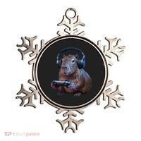 Capybara Gaming - Funny Gamer Capybara  Ornament thumb 0