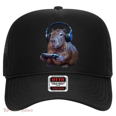 Capybara Gaming - Funny Gamer Capybara  Hat