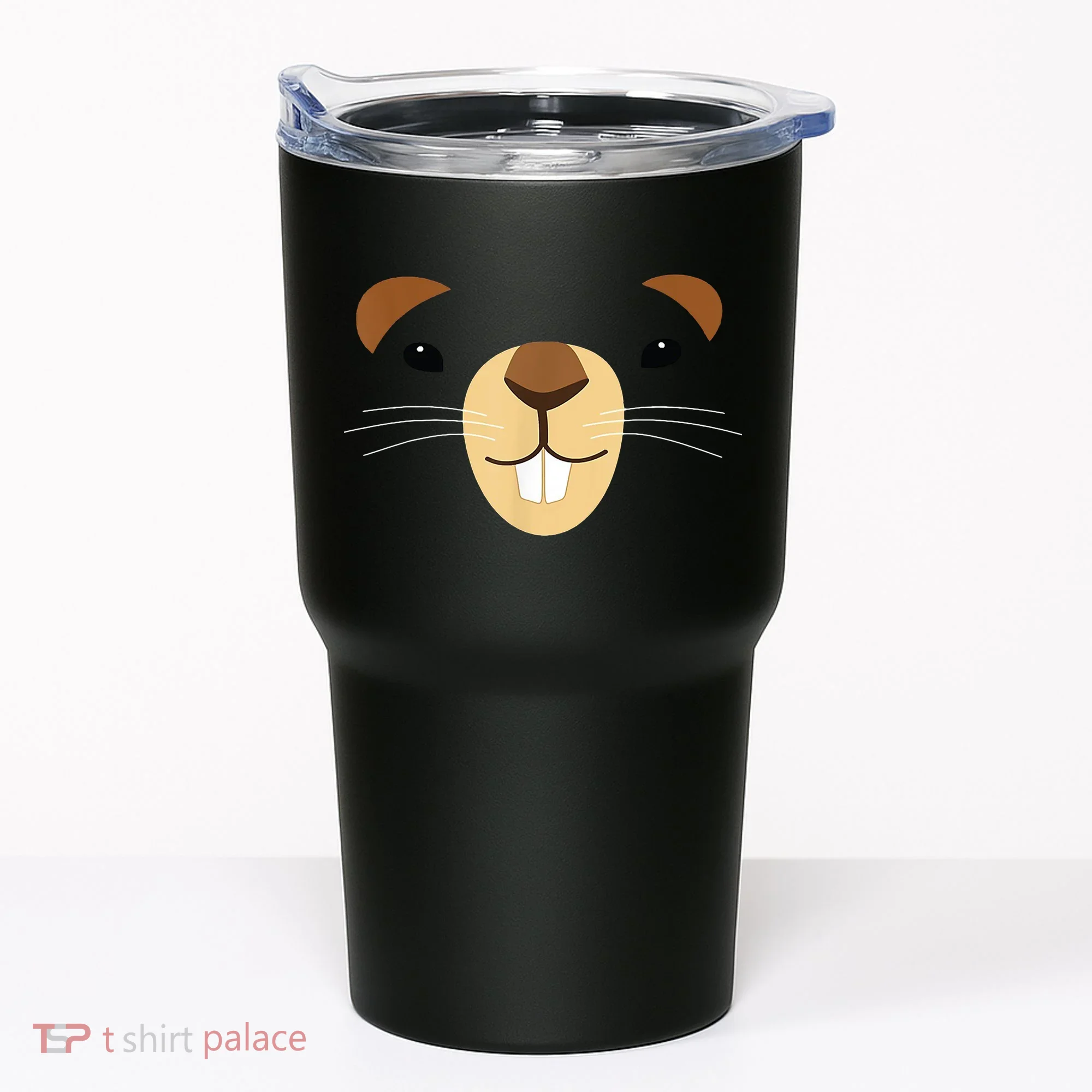 Cute Groundhog Face Tumbler