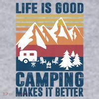 Camping Gifts For Camper Camping Makes It Better Women's Sweatshirt thumb 2