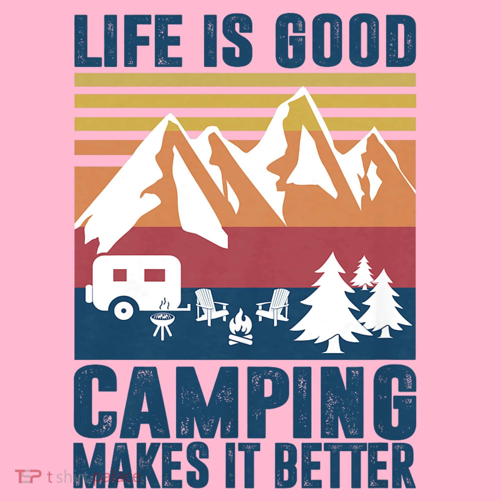 Camping Gifts For Camper Camping Makes It Better Coaster