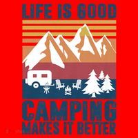 Camping Gifts For Camper Camping Makes It Better Santa Hat thumb 1