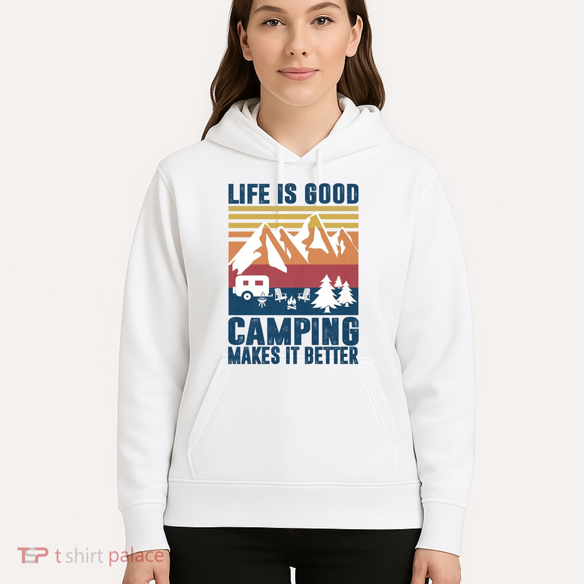 Camping Gifts For Camper Camping Makes It Better Hoodie