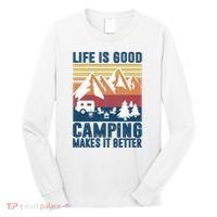 Camping Gifts For Camper Camping Makes It Better Long Sleeve Shirt thumb 0