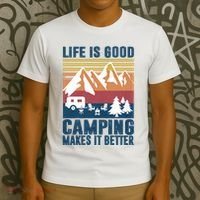 Camping Gifts For Camper Camping Makes It Better T-Shirt thumb 3