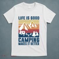 Camping Gifts For Camper Camping Makes It Better T-Shirt thumb 5