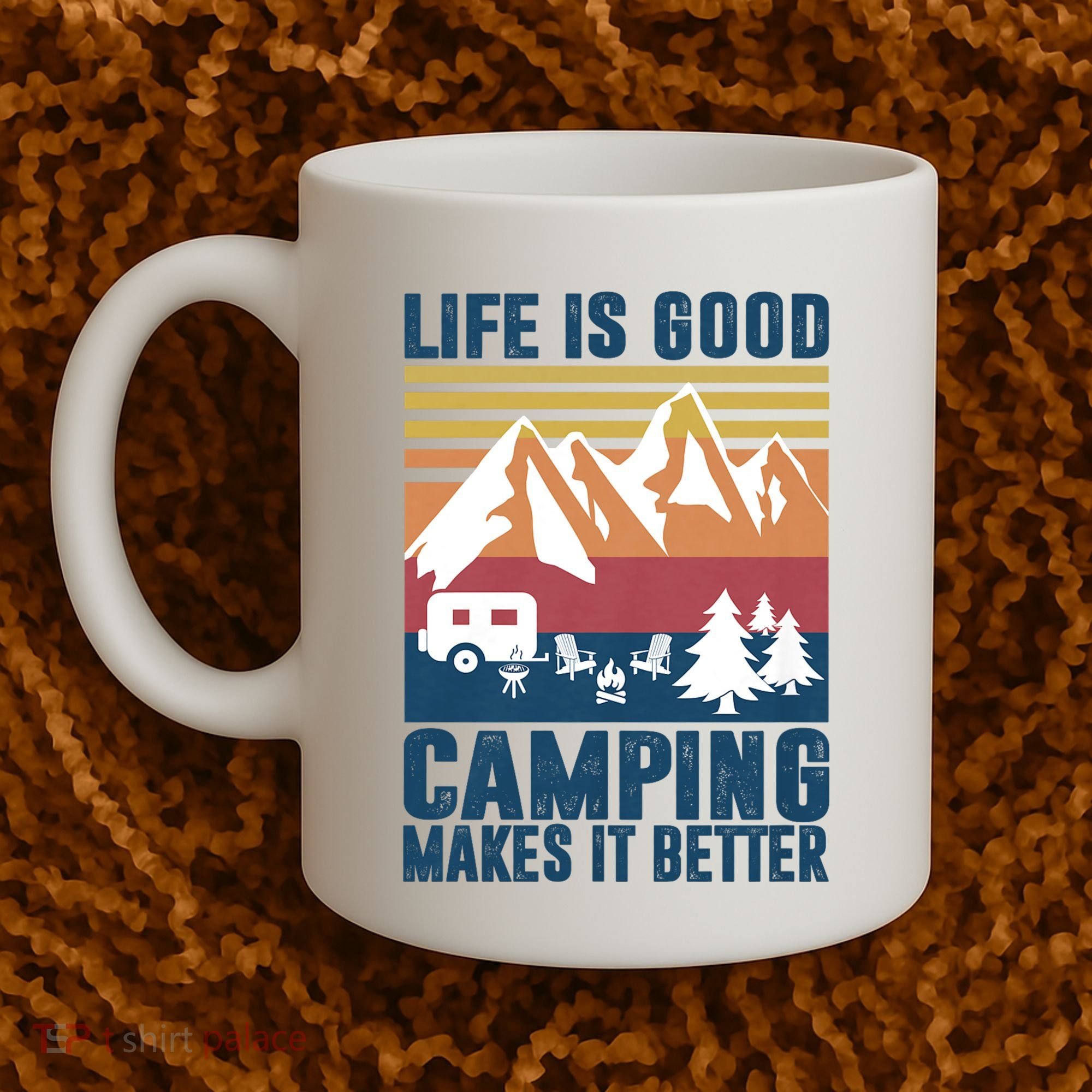 Camping Gifts For Camper Camping Makes It Better Coffee Mug