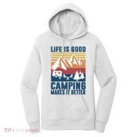 Camping Gifts For Camper Camping Makes It Better Women's Hoodie thumb 0