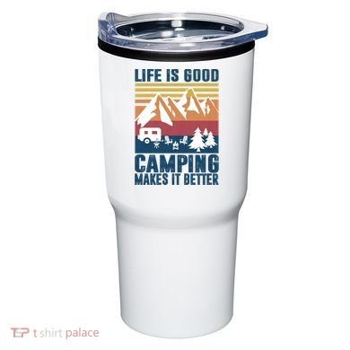 Camping Gifts For Camper Camping Makes It Better Tumbler