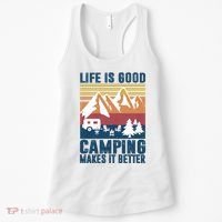 Camping Gifts For Camper Camping Makes It Better Women's Tank Top thumb 0