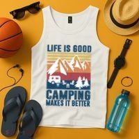 Camping Gifts For Camper Camping Makes It Better Tank Top thumb 4