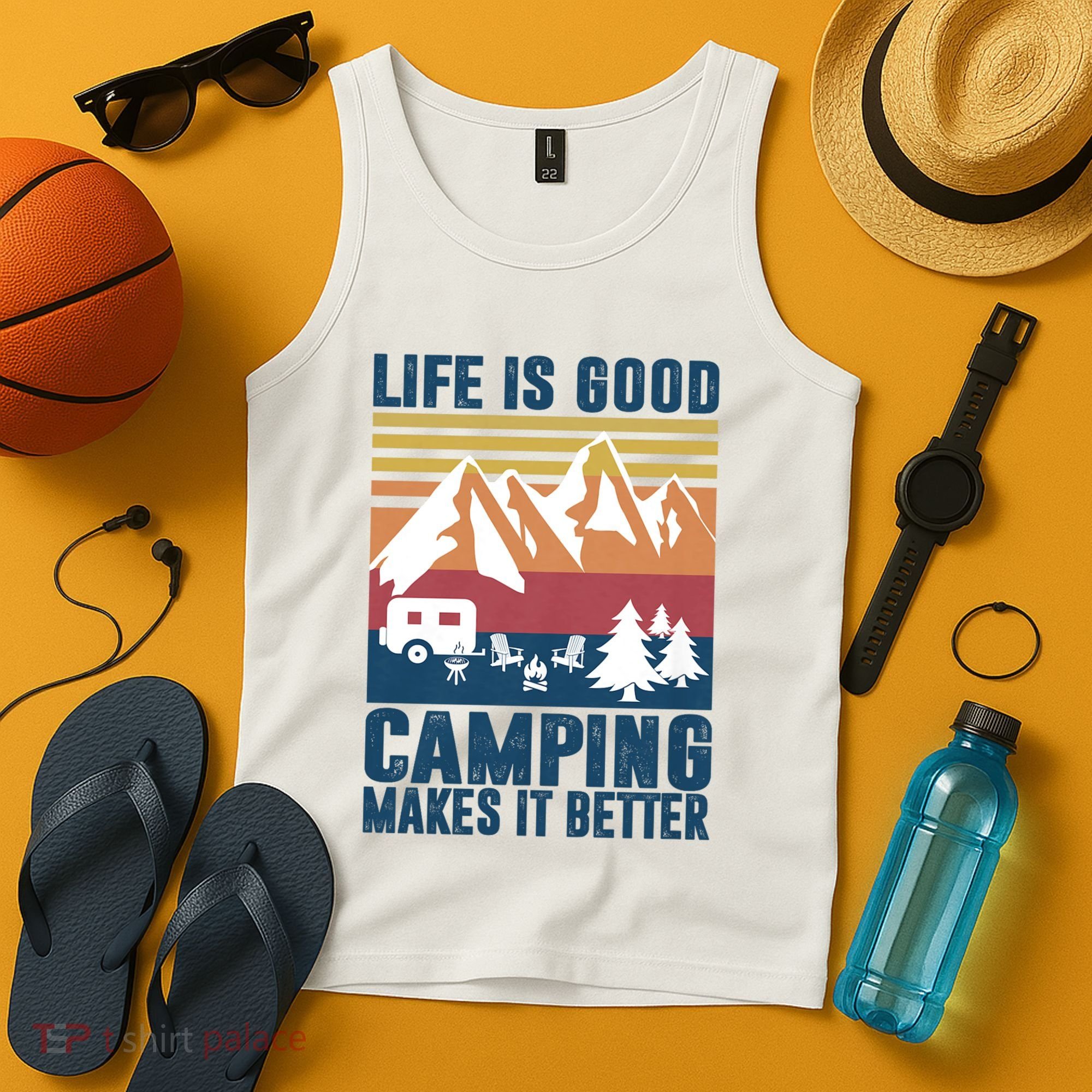 Camping Gifts For Camper Camping Makes It Better Tank Top