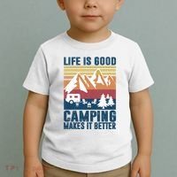 Camping Gifts For Camper Camping Makes It Better Toddler T-Shirt thumb 2