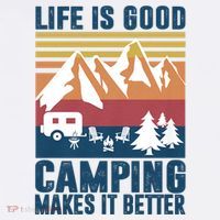 Camping Gifts For Camper Camping Makes It Better Toddler T-Shirt thumb 4