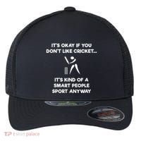 Cricket Game Funny Smart Player Flexfit Unipanel Trucker Cap thumb 0