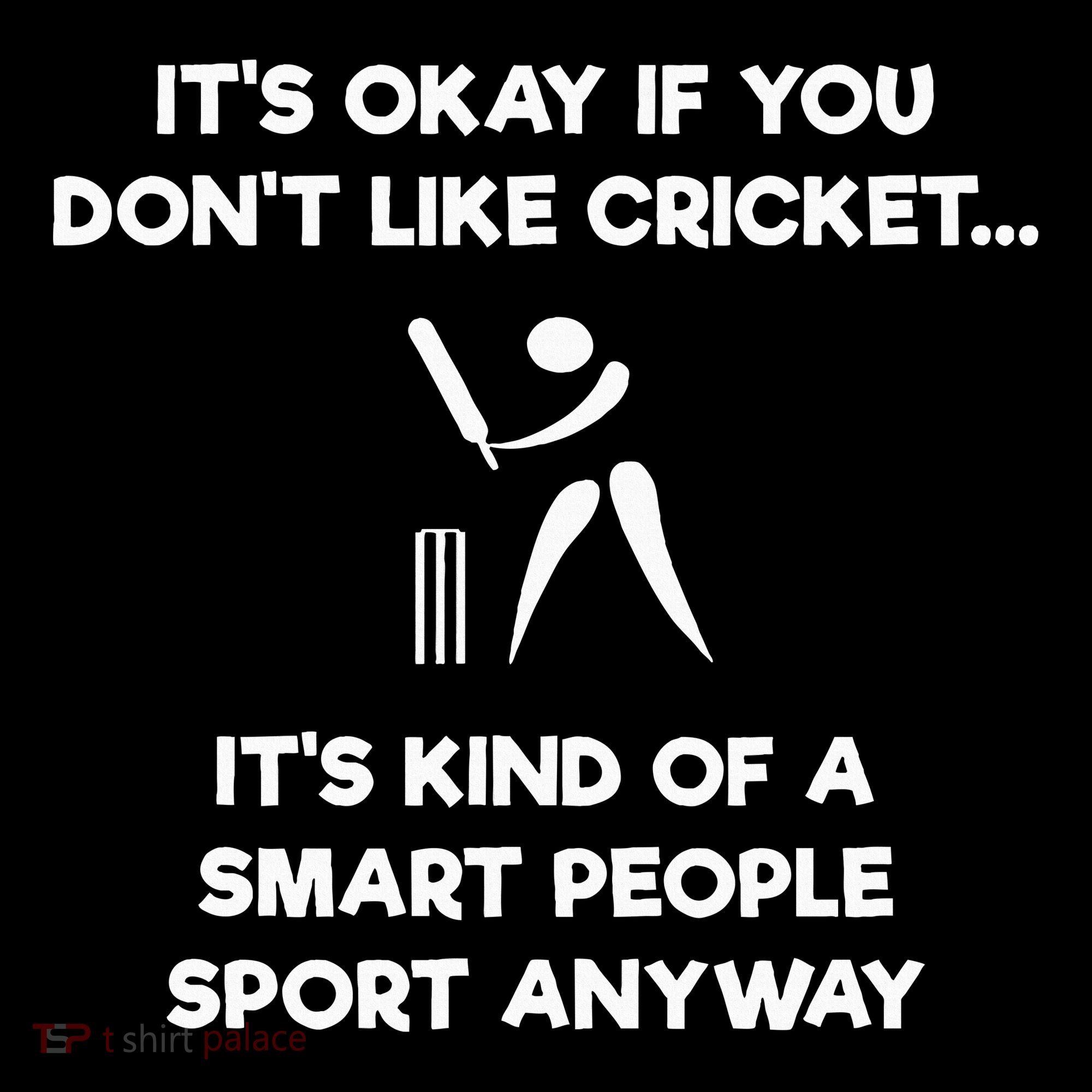 Cricket Game Funny Smart Player Hoodie