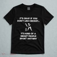 Cricket Game Funny Smart Player T-Shirt thumb 5