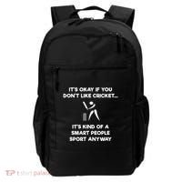 Cricket Game Funny Smart Player Backpack thumb 0