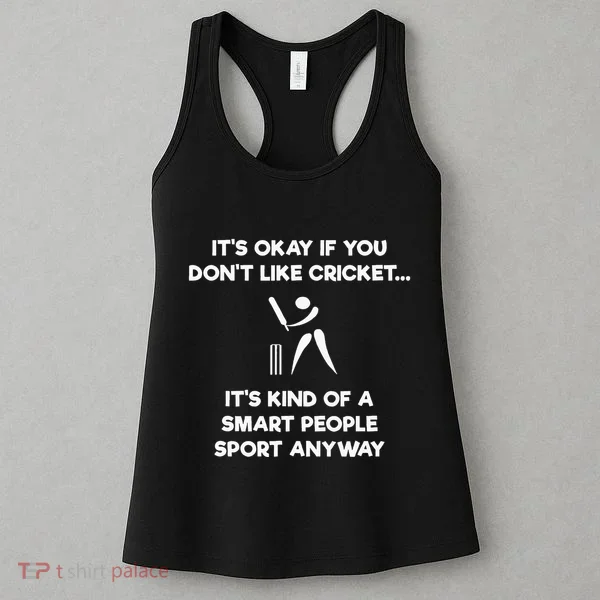 Cricket Game Funny Smart Player Women's Tank Top