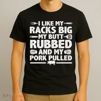 Cool Grilling For Pork Rub Smoking Bbq Meat Smoker T-Shirt thumb 3