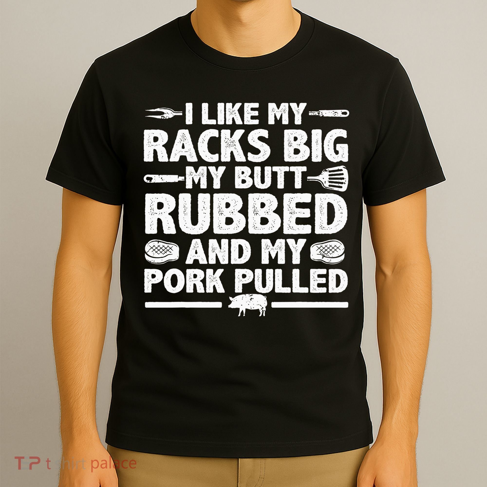 Cool Grilling For Pork Rub Smoking Bbq Meat Smoker T-Shirt