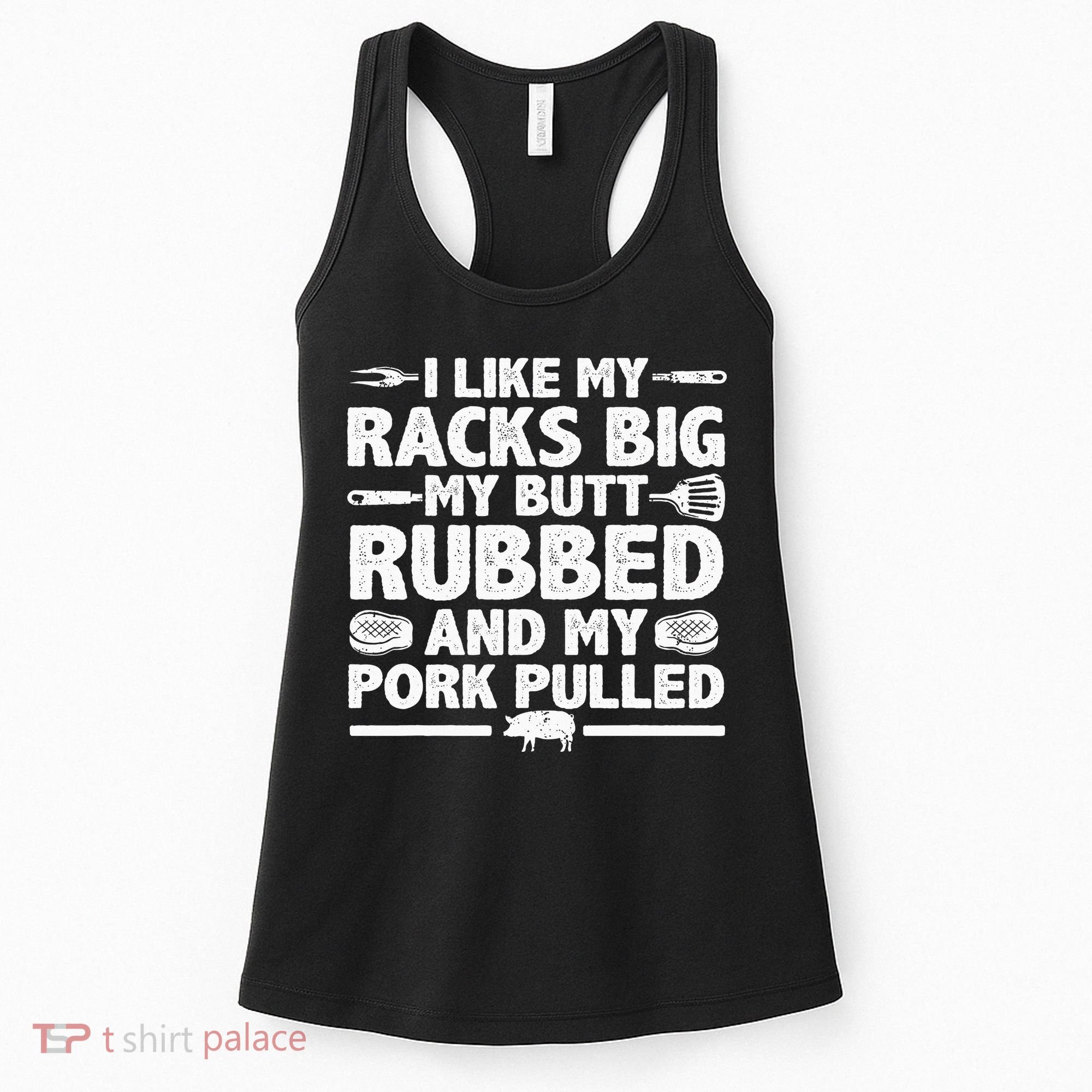 Cool Grilling For Pork Rub Smoking Bbq Meat Smoker Women's Tank Top