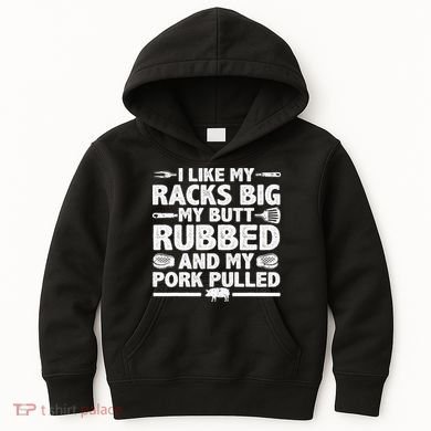 Cool Grilling For Pork Rub Smoking Bbq Meat Smoker Kids Hoodie
