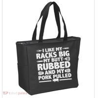 Cool Grilling For Pork Rub Smoking Bbq Meat Smoker Tote Bag thumb 2