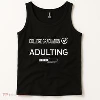 College Graduation Funny Graduate School Tank Top thumb 2